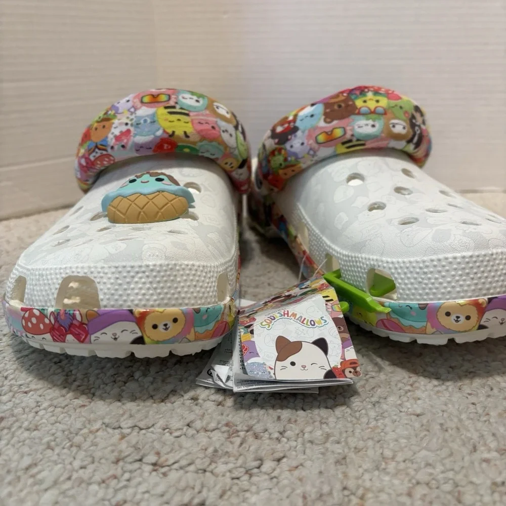 CROCS Squishmallows Classic Clog Mens 13 Missing Jibbitz New w Tags Limited Ed.